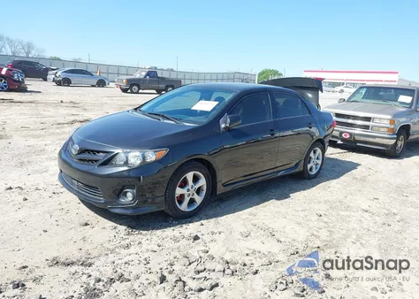 2011 Toyota Corolla S из США, поврежденный, VIN 2T1BU4EE9BC691899
